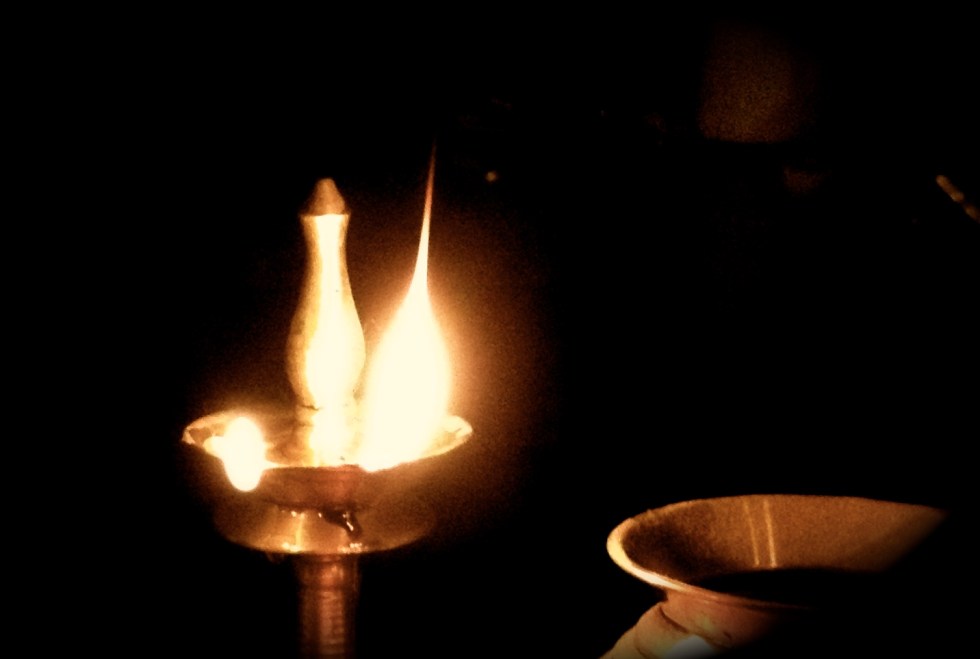 Oil lamp ©Asha Rajan