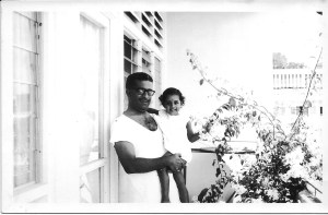 Father and me ©Asha Rajan