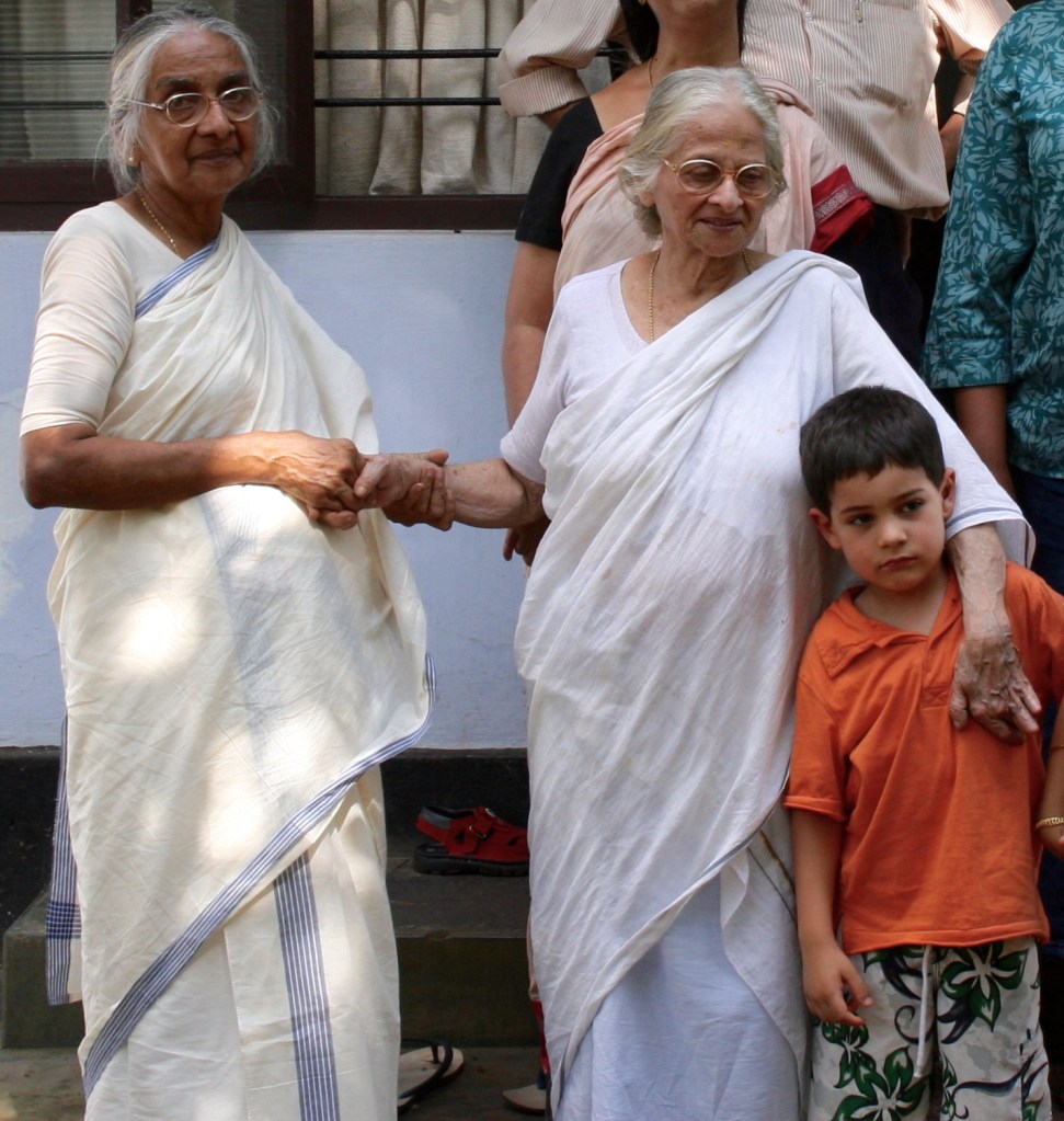 Cheriamma (left), her oldest sister (centre), and the TeenWolf